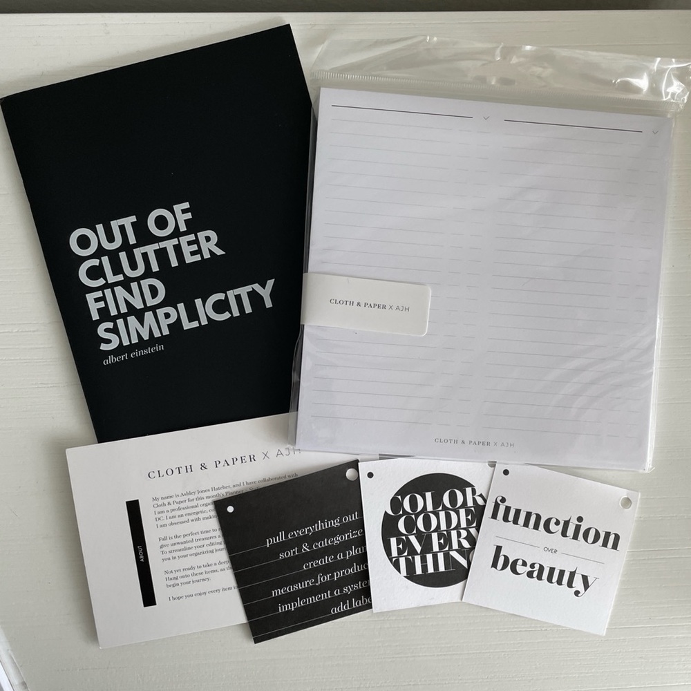 Cloth & Paper x AJH Collab Sub Box